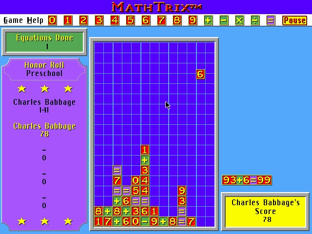 Скриншот из игры MathTrix под номером 2