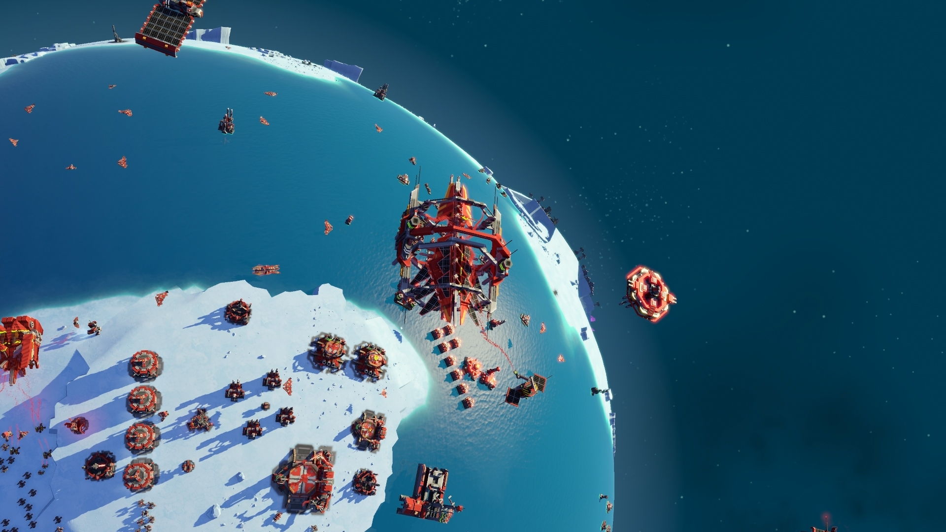 Скриншот из игры Planetary Annihilation: TITANS под номером 12