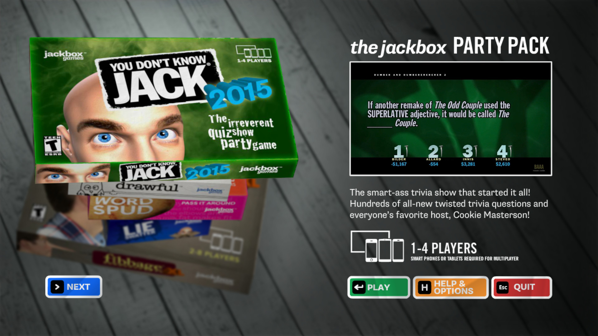 Скриншот из игры Jackbox Party Pack, The под номером 12