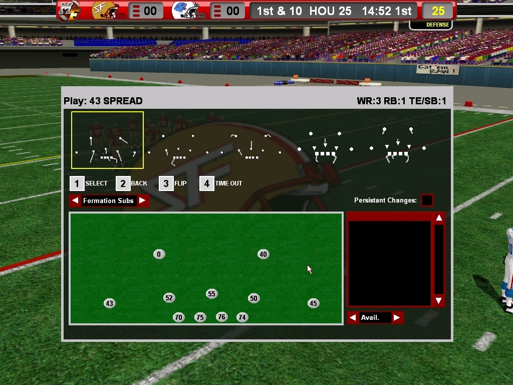 Скриншот из игры Maximum-Football 2.0 под номером 7