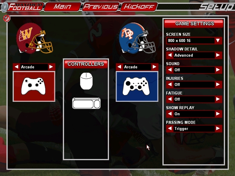 Скриншот из игры Maximum-Football 2.0 под номером 9