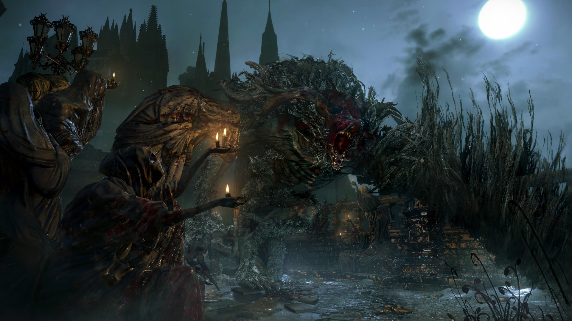 Скриншот из игры Bloodborne: The Old Hunters под номером 13