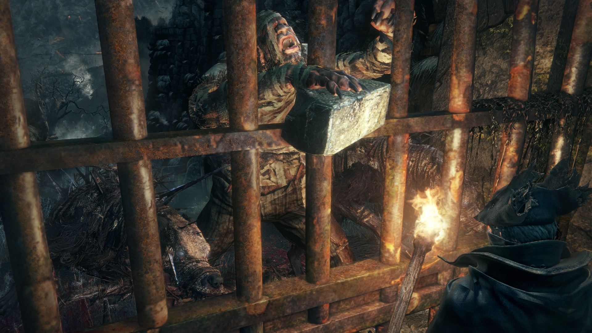 Скриншот из игры Bloodborne: The Old Hunters под номером 6
