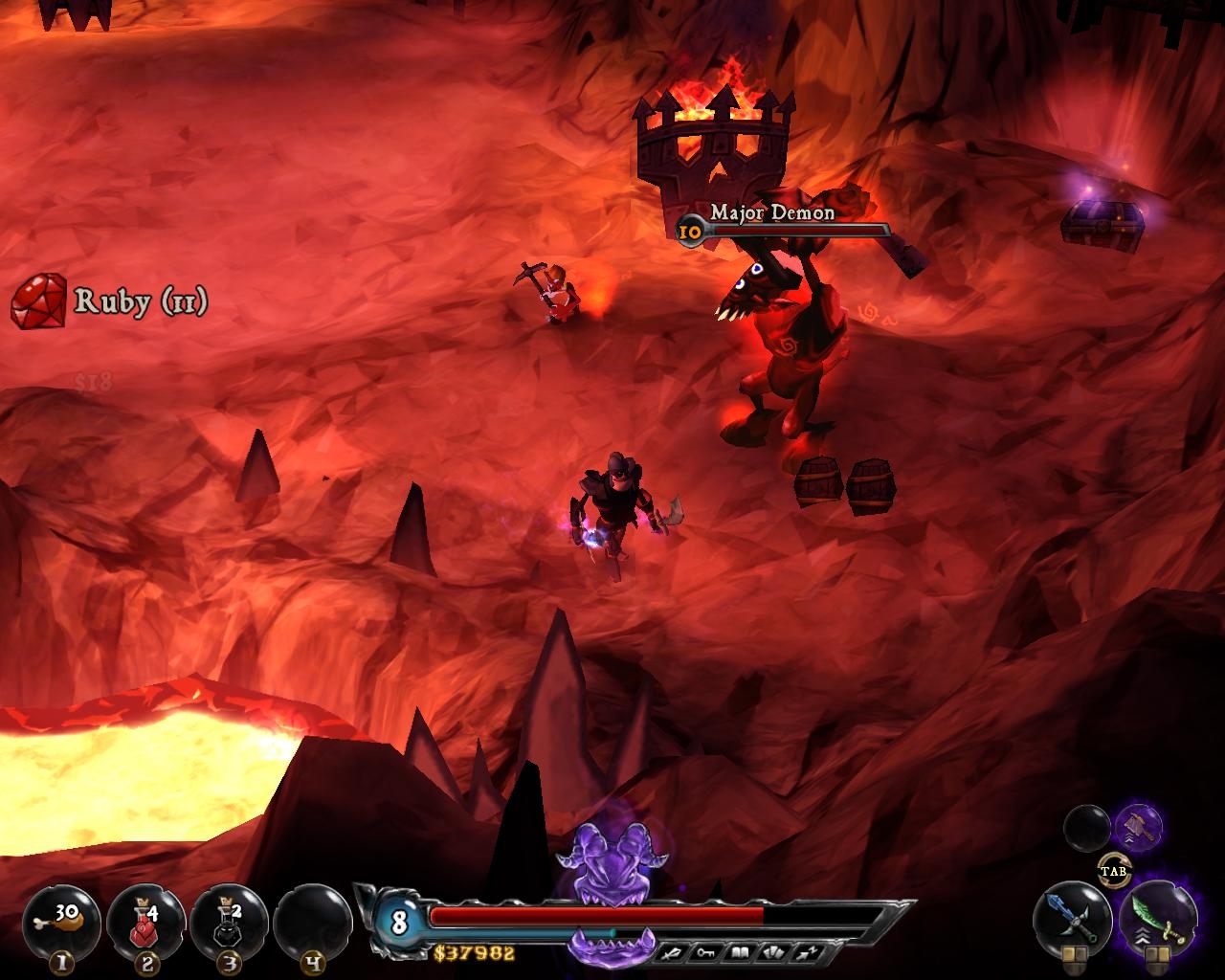 Скриншот из игры DeathSpank под номером 54