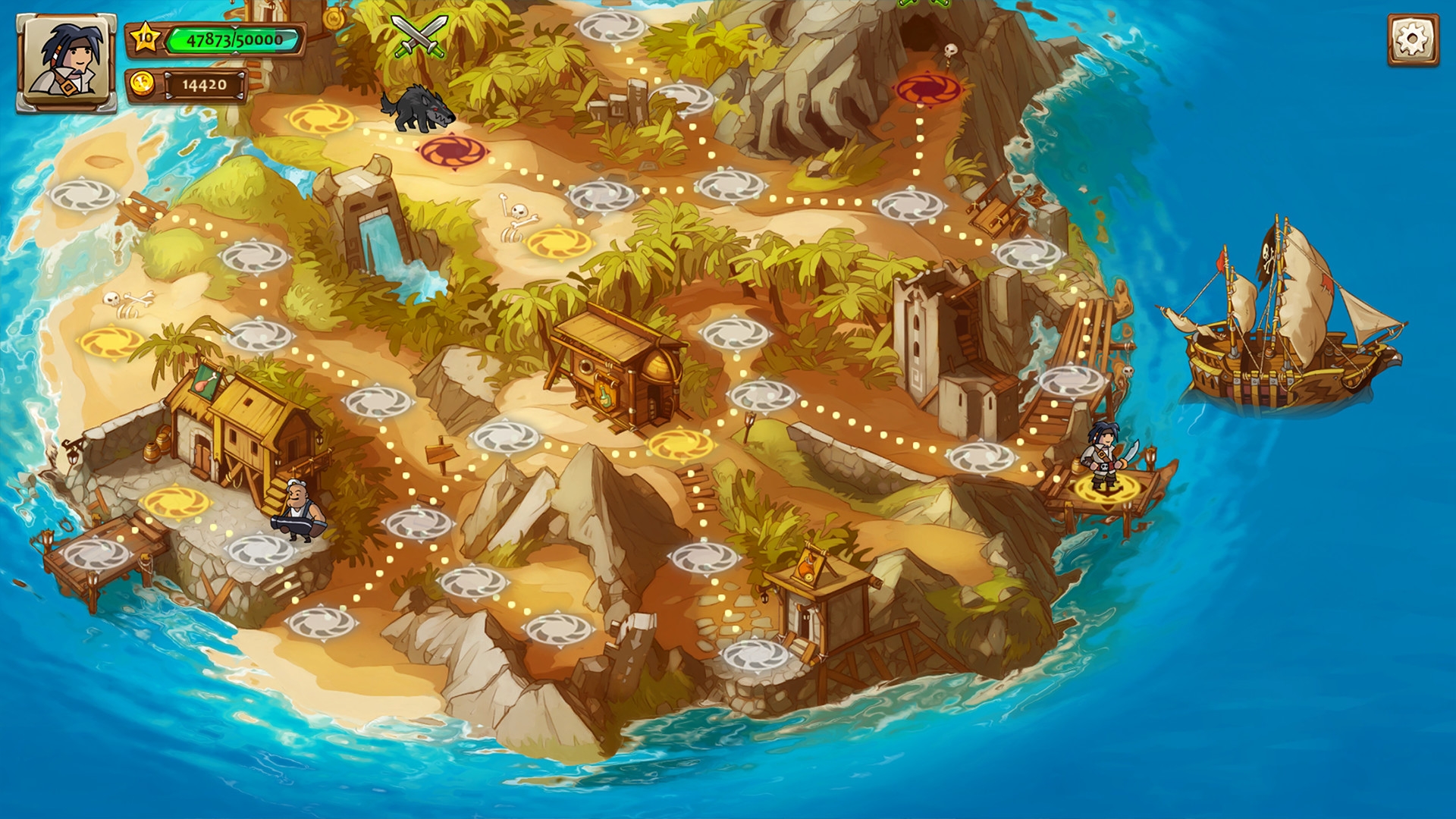 Скриншот из игры Braveland Pirate под номером 1