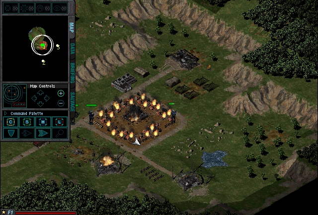 Скриншот из игры MechCommander под номером 3