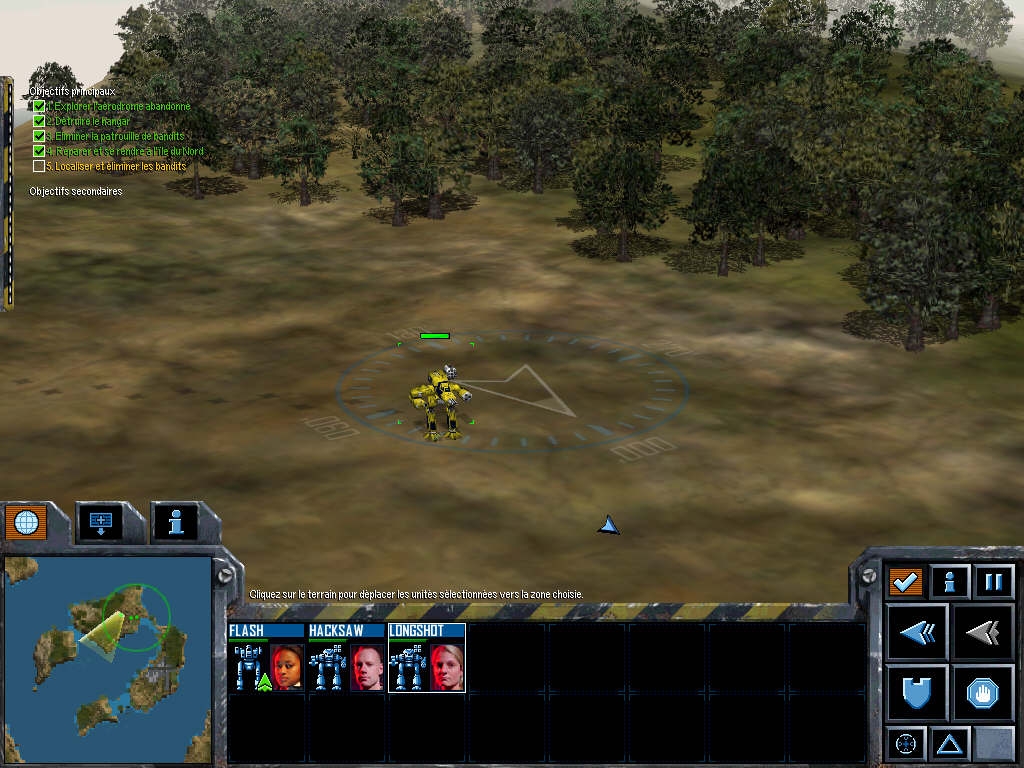 Скриншот из игры MechCommander 2 под номером 10