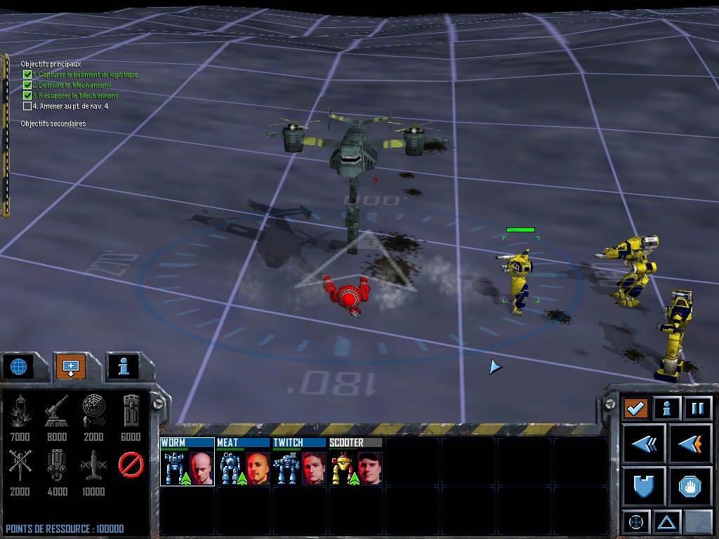 Скриншот из игры MechCommander 2 под номером 19