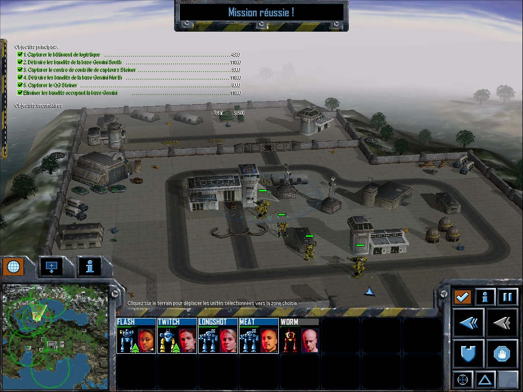 Скриншот из игры MechCommander 2 под номером 4