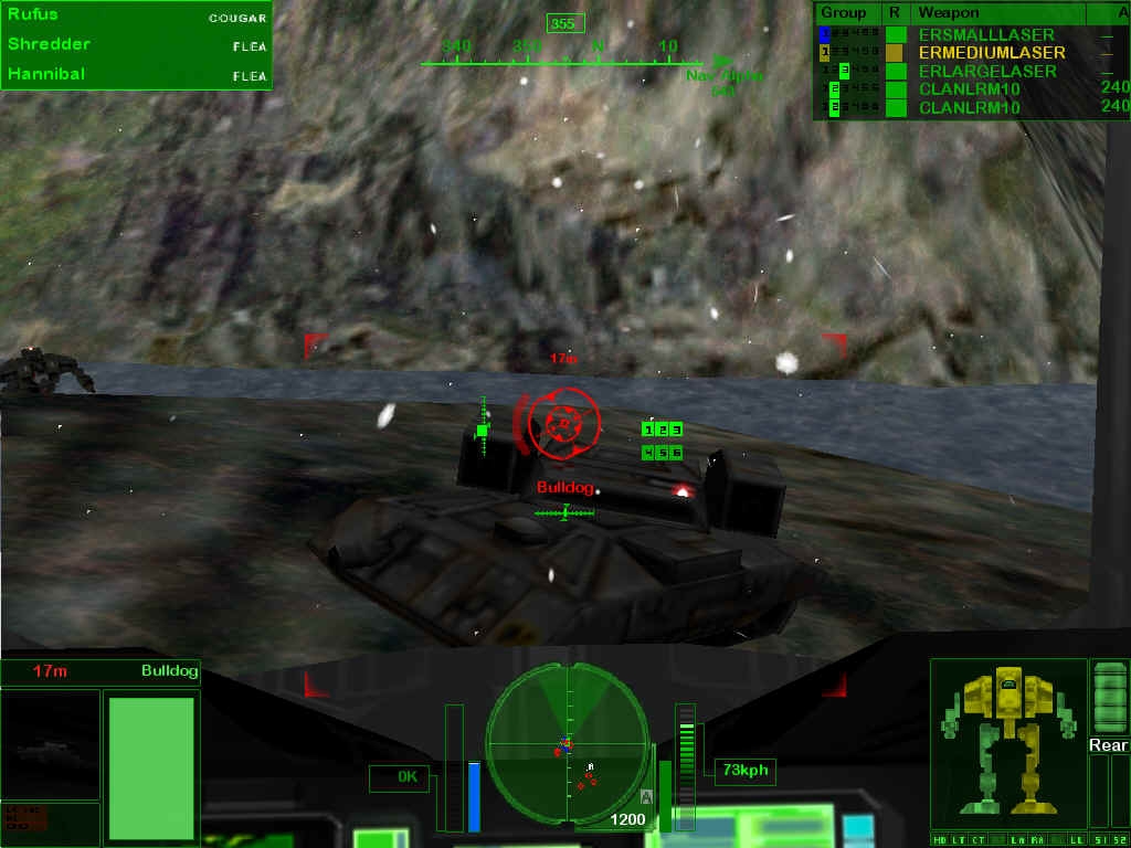 Скриншот из игры MechWarrior 4: Mercenaries под номером 10