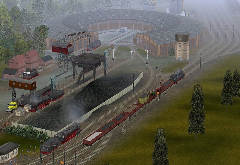 Скриншот из игры EEP Virtual Railroad 4 под номером 4