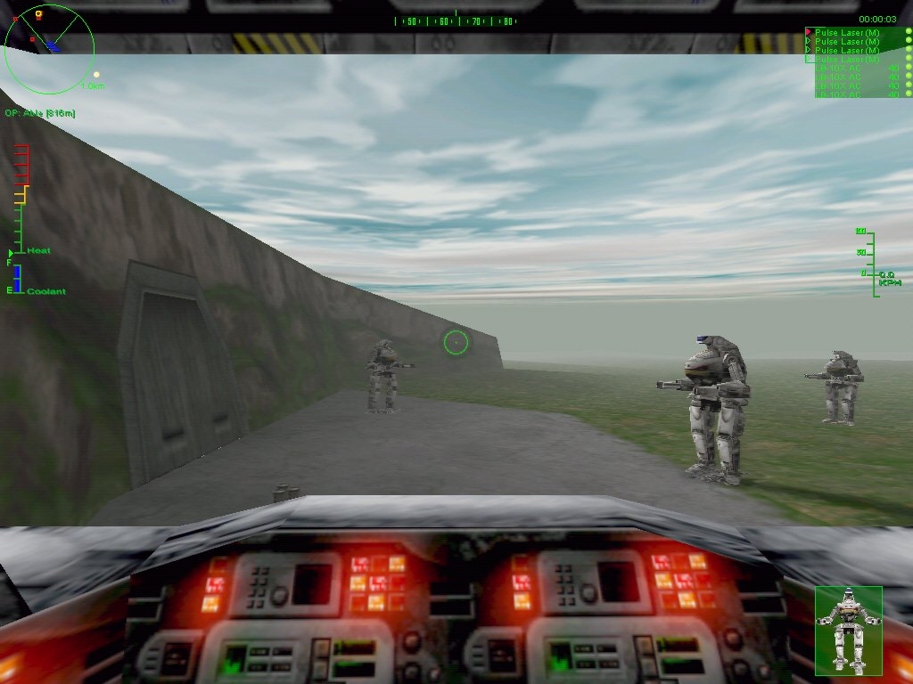 Скриншот из игры MechWarrior 3 под номером 10