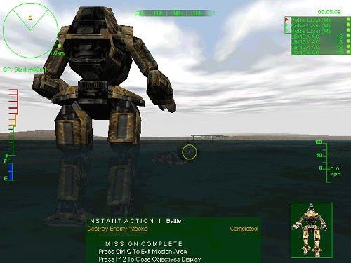 Скриншот из игры MechWarrior 3 под номером 14