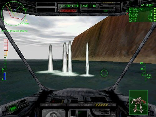 Скриншот из игры MechWarrior 3 под номером 15