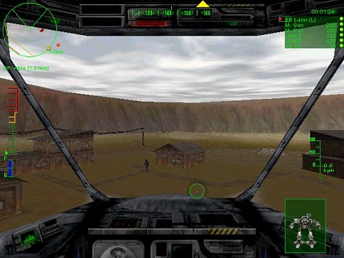 Скриншот из игры MechWarrior 3 под номером 16