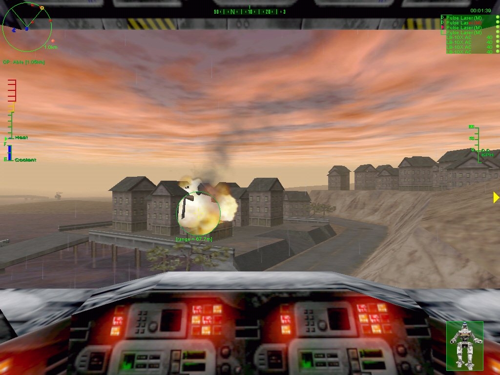 Скриншот из игры MechWarrior 3 под номером 3