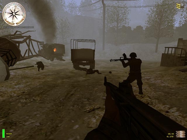 Скриншот из игры Medal of Honor Allied Assault: Breakthrough под номером 1