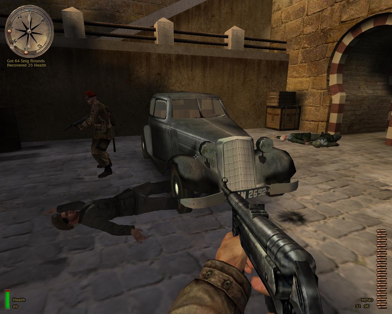 Скриншот из игры Medal of Honor Allied Assault: Breakthrough под номером 48