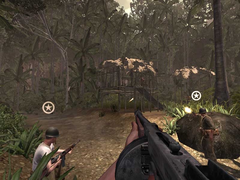 Скриншот из игры Medal of Honor Pacific Assault под номером 4