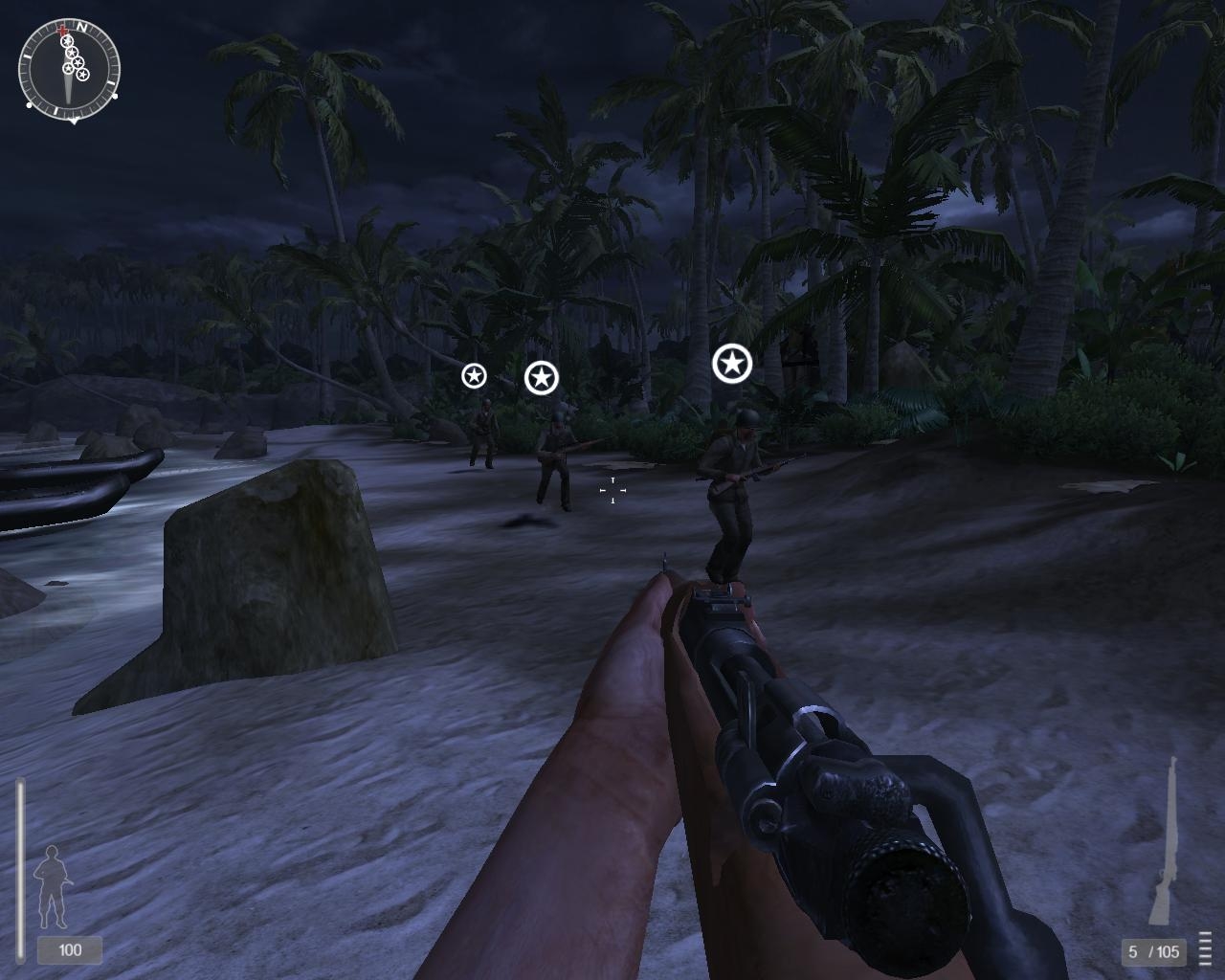 Скриншот из игры Medal of Honor Pacific Assault под номером 71