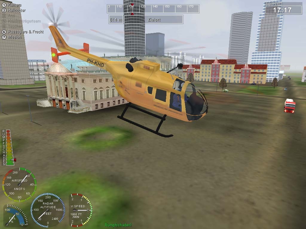Скриншот из игры Medicopter 117 под номером 1