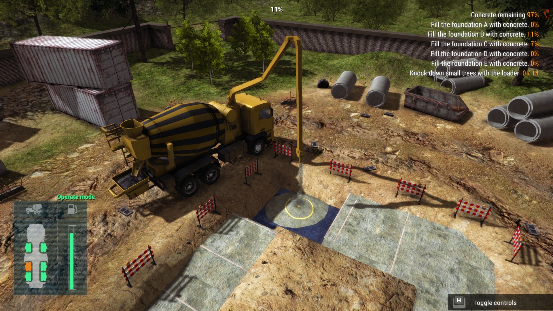 Скриншот из игры Construction Machines Simulator 2016 под номером 2