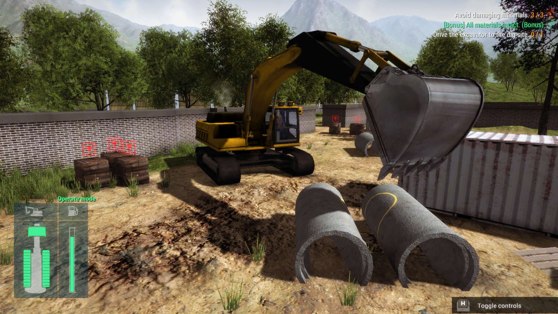 Скриншот из игры Construction Machines Simulator 2016 под номером 6