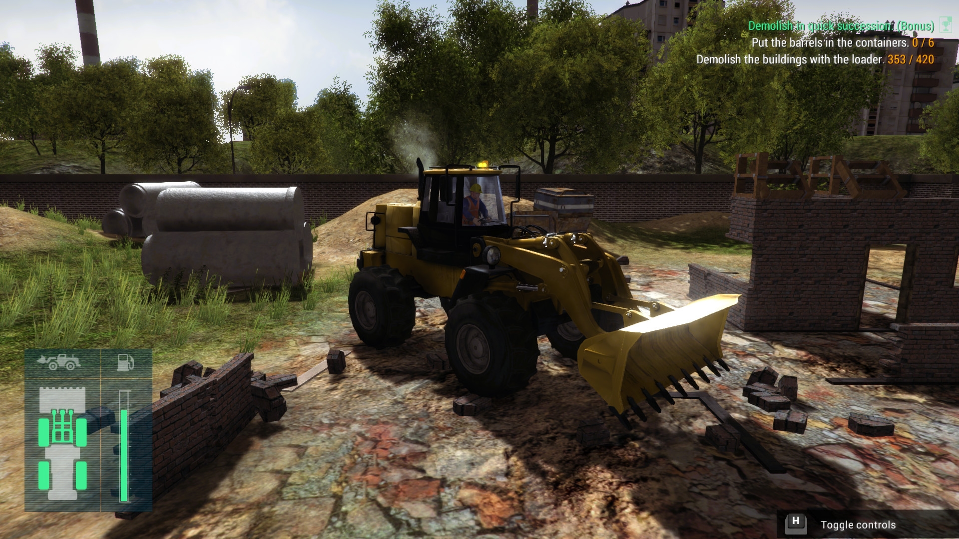 Скриншот из игры Construction Machines Simulator 2016 под номером 9