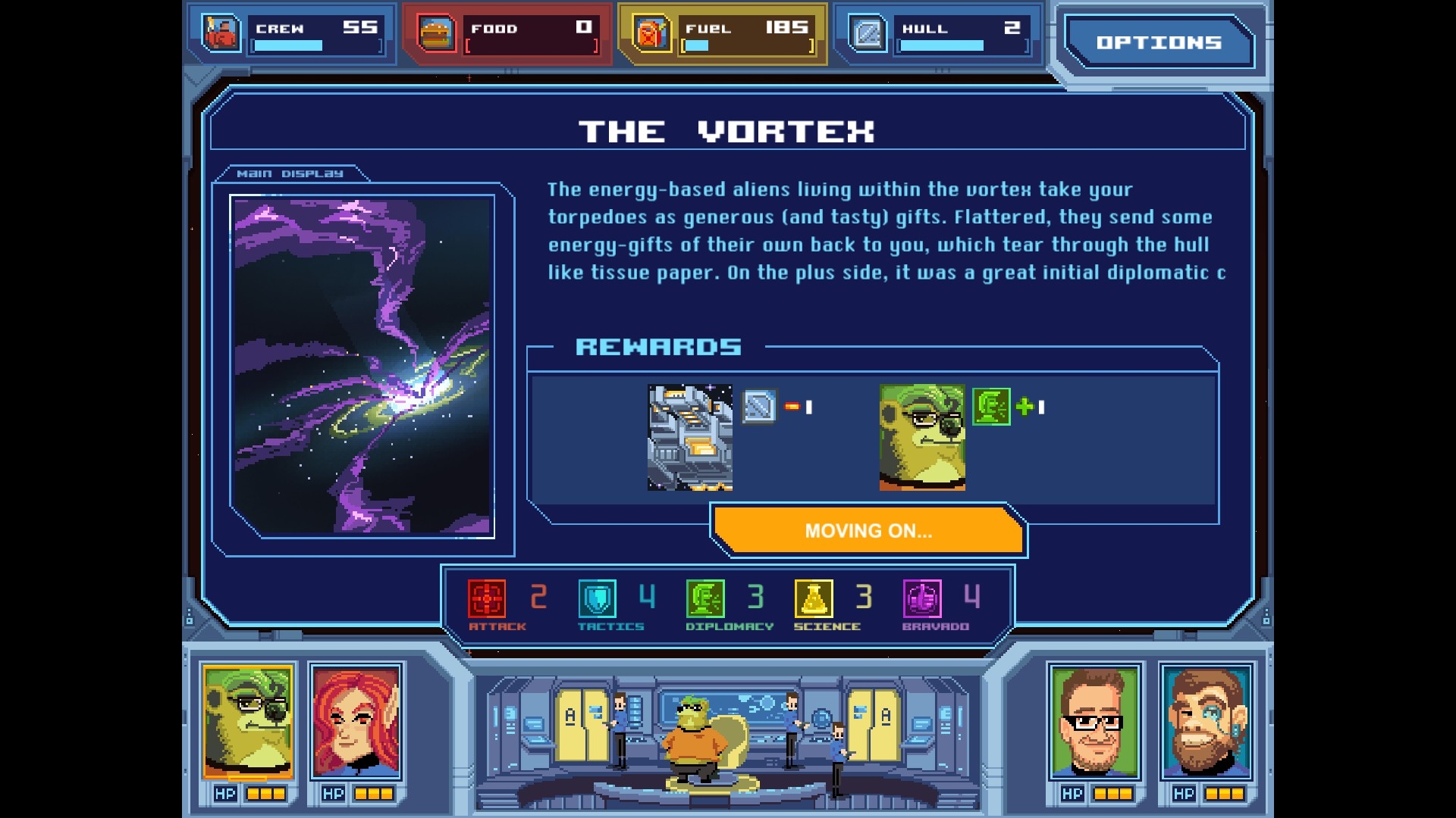 Скриншот из игры Orion Trail под номером 3