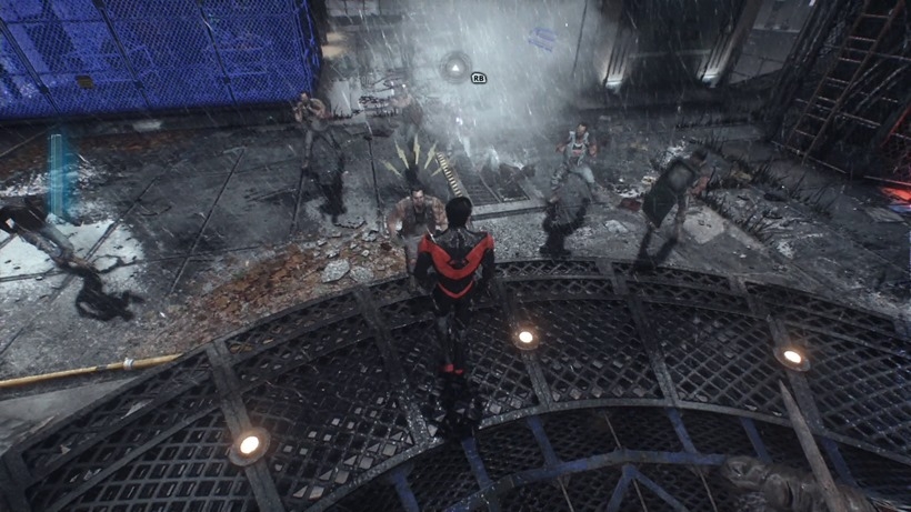 Скриншот из игры Batman: Arkham Knight - GCPD Lockdown под номером 4