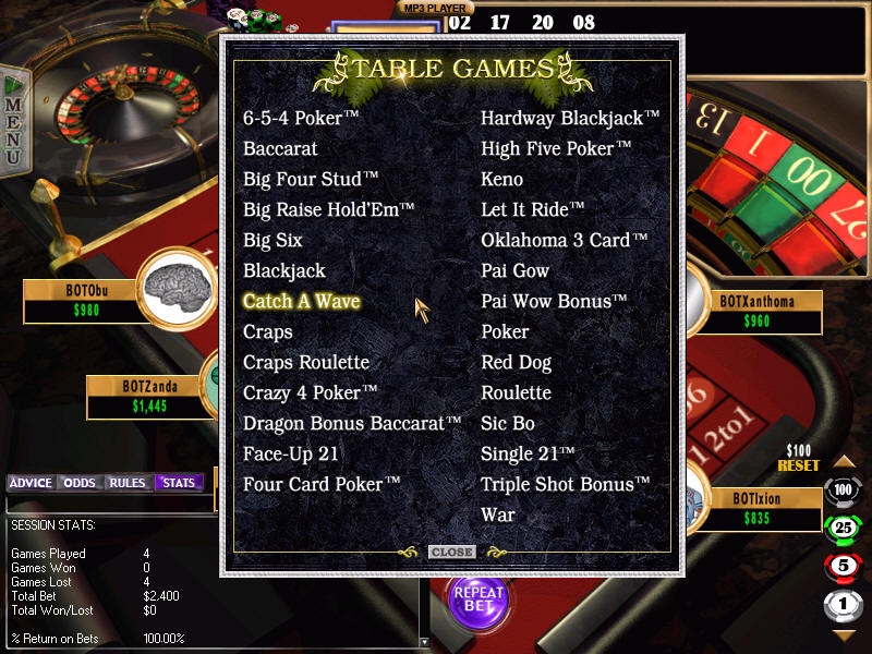 Скриншот из игры Reel Deal Casino High Roller под номером 3