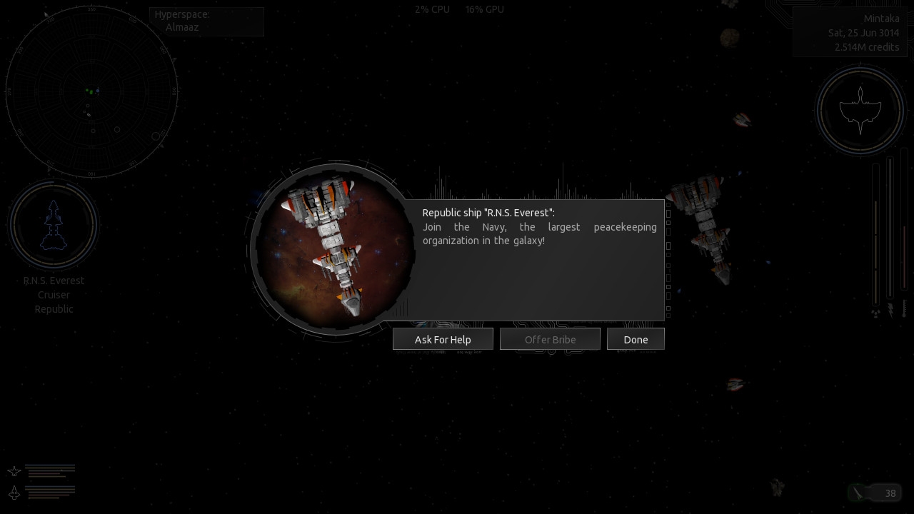 Скриншот из игры Endless Sky под номером 11