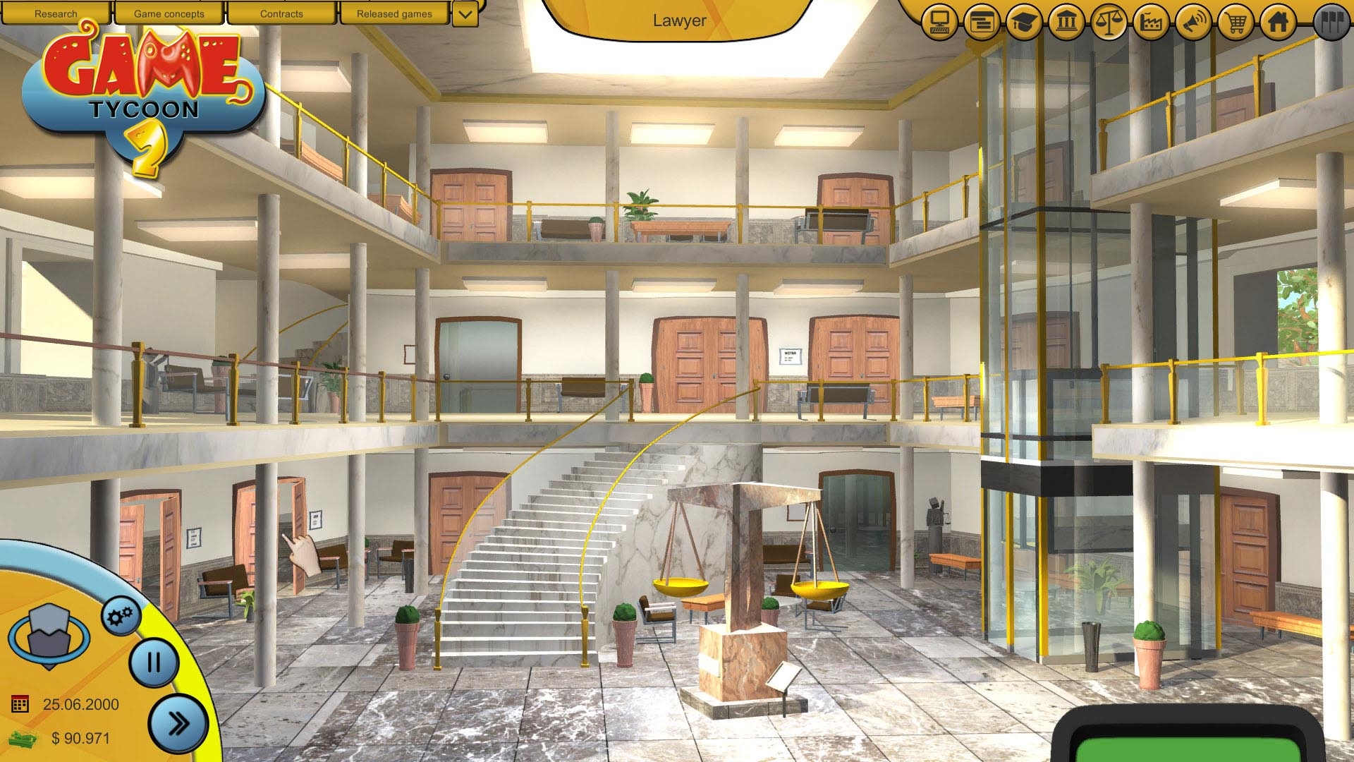 Скриншот из игры Game Tycoon 2 под номером 10