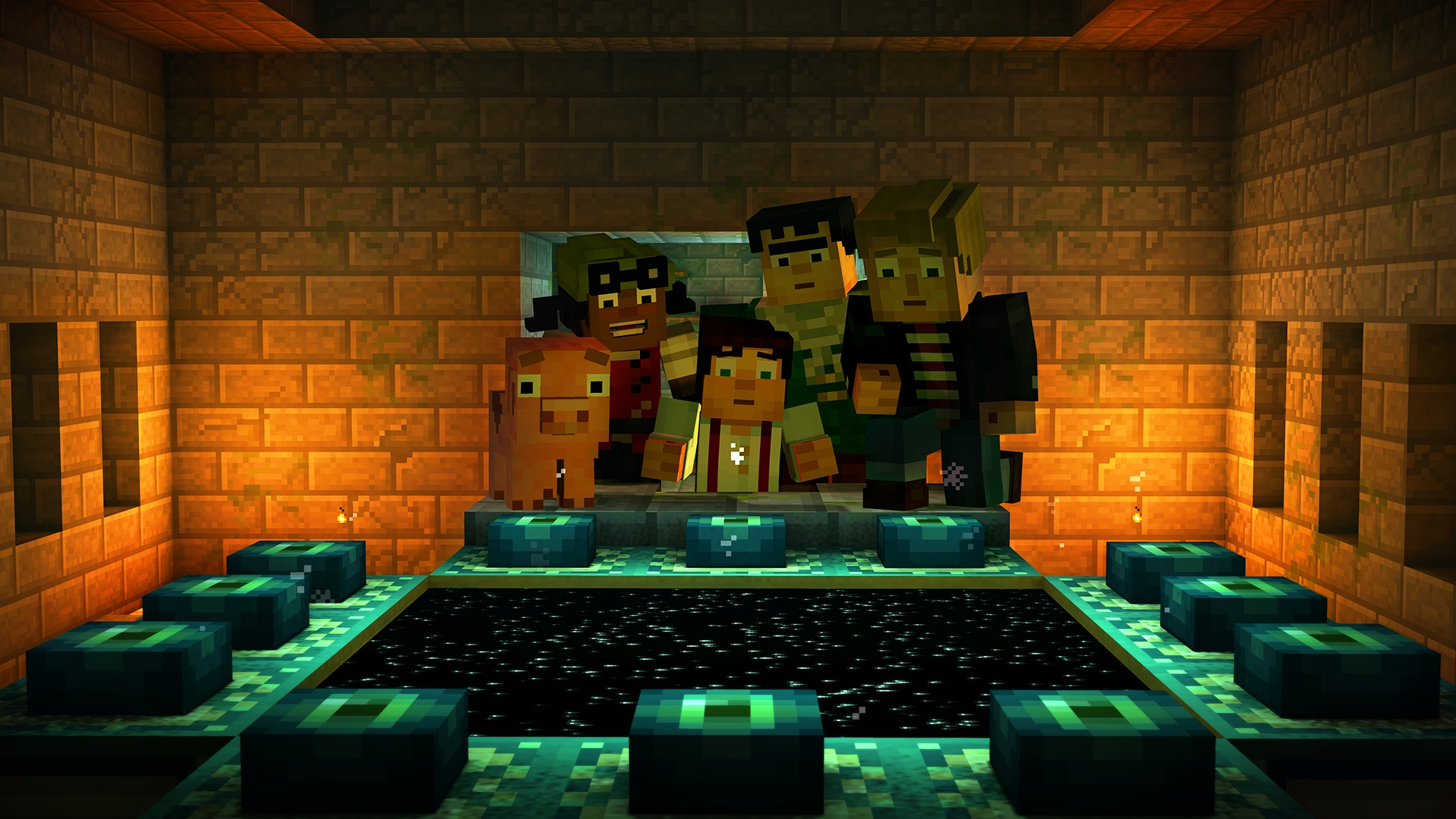 Скриншот из игры Minecraft: Story Mode - Episode 3: The Last Place You Look под номером 6