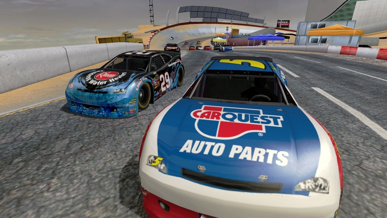 Скриншот из игры NASCAR Unleashed под номером 2