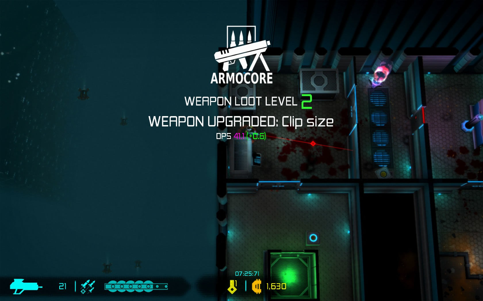 Скриншот из игры Neon Chrome под номером 1