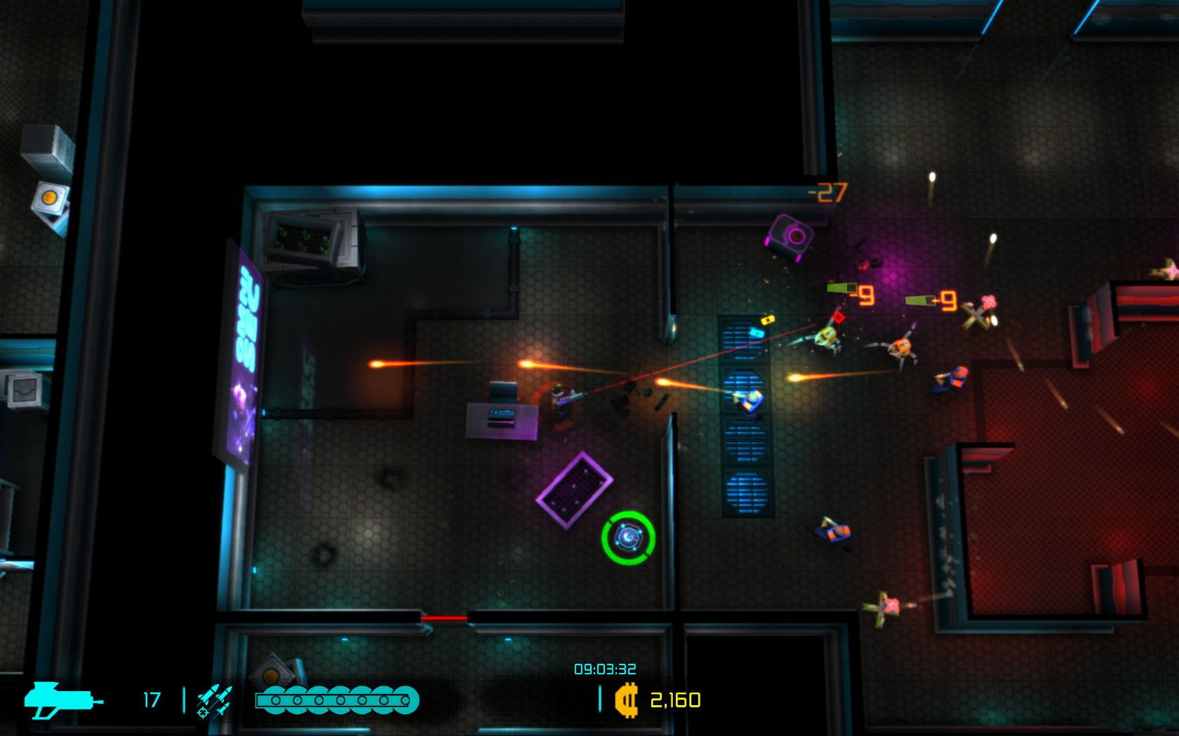 Скриншот из игры Neon Chrome под номером 5