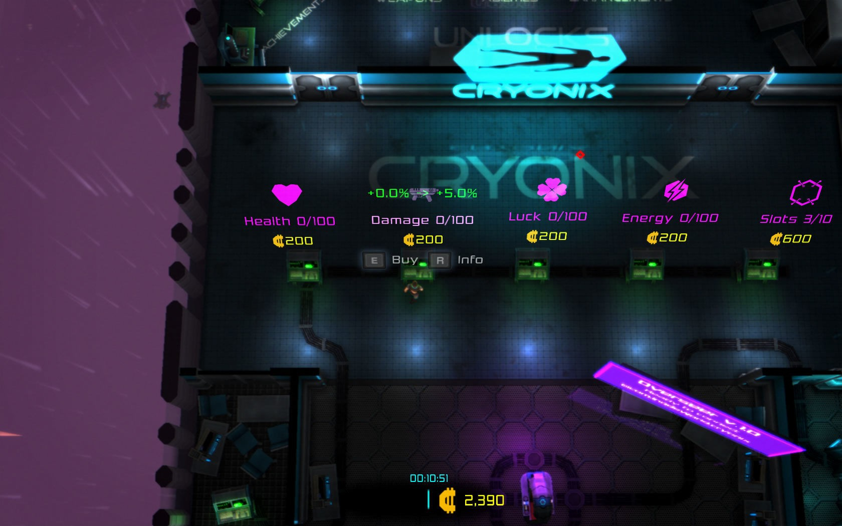 Скриншот из игры Neon Chrome под номером 6