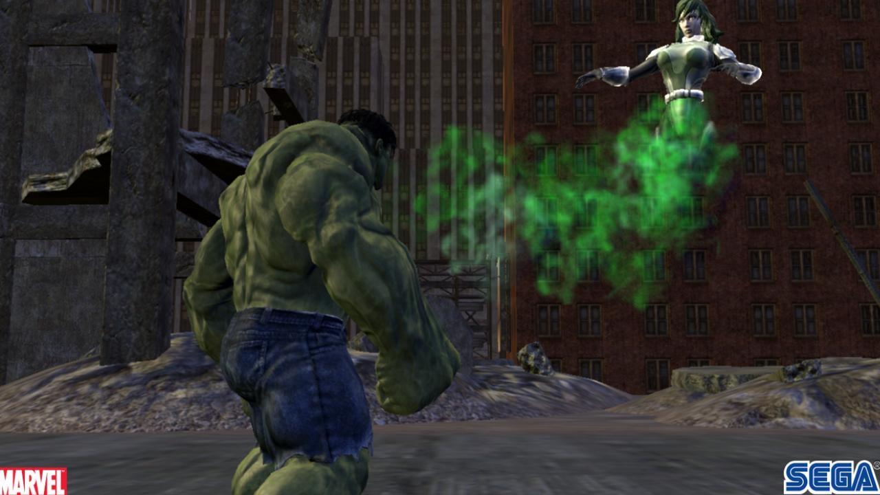 Скриншот из игры Incredible Hulk под номером 32