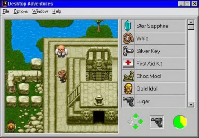 Скриншот из игры Indiana Jones and His Desktop Adventures под номером 4