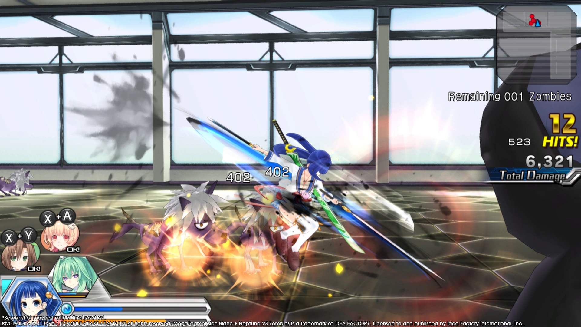 Скриншот из игры MegaTagmension Blanc + Neptune VS Zombies под номером 10
