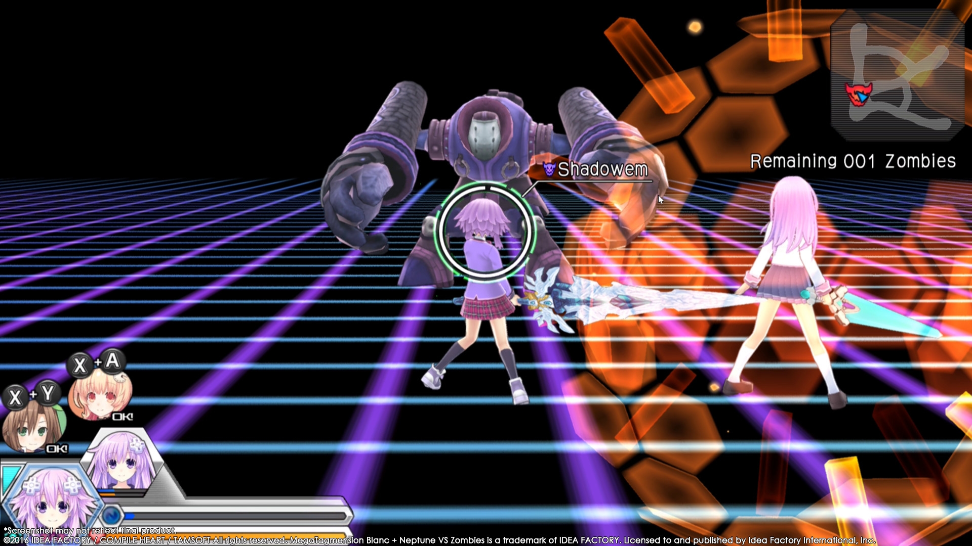 Скриншот из игры MegaTagmension Blanc + Neptune VS Zombies под номером 3