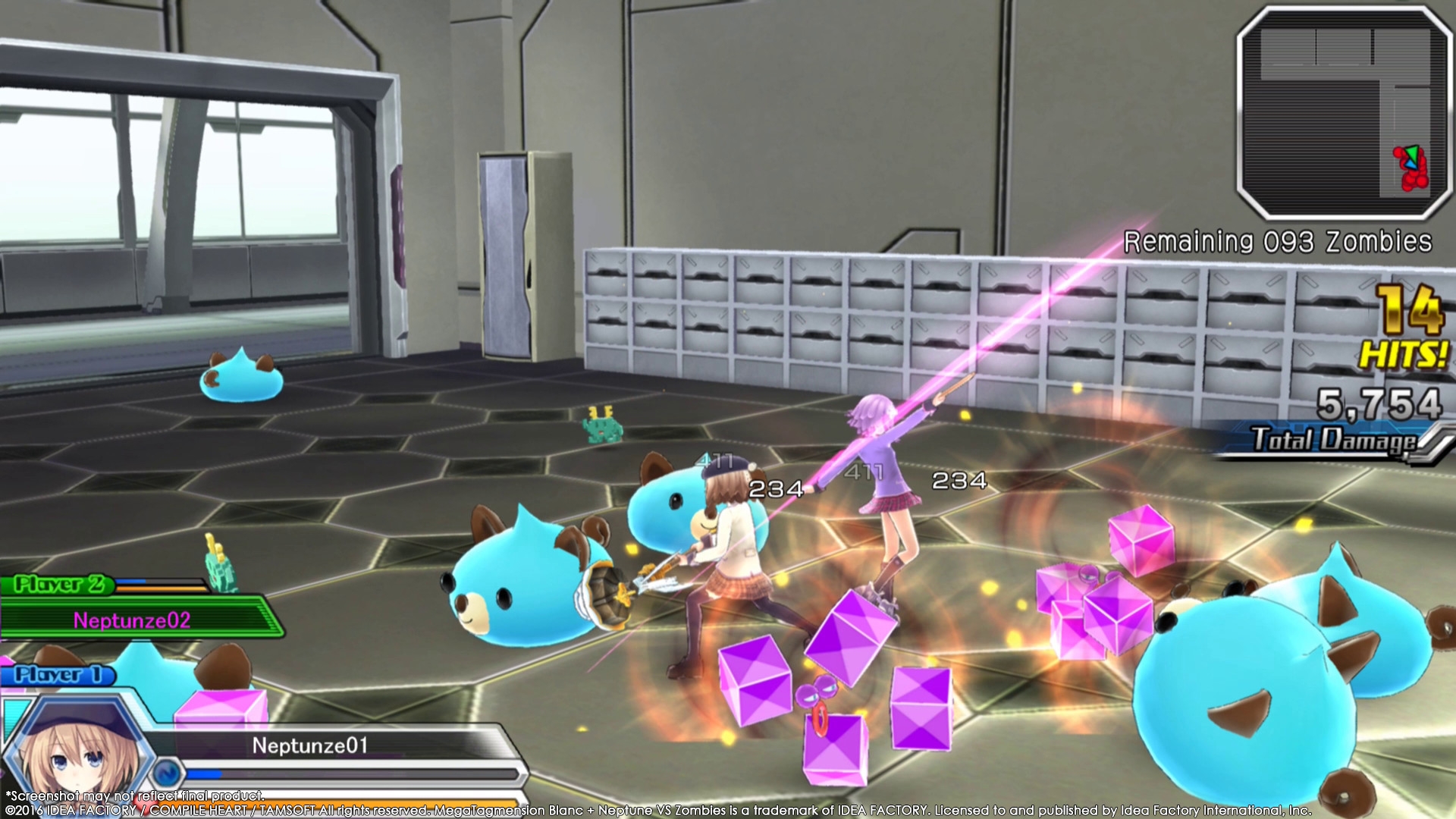 Скриншот из игры MegaTagmension Blanc + Neptune VS Zombies под номером 6