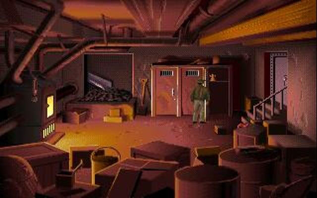 Скриншот из игры Indiana Jones and the Fate of Atlantis: The Graphic Adventure под номером 4