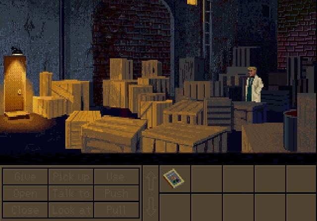 Скриншот из игры Indiana Jones and the Fate of Atlantis: The Graphic Adventure под номером 9