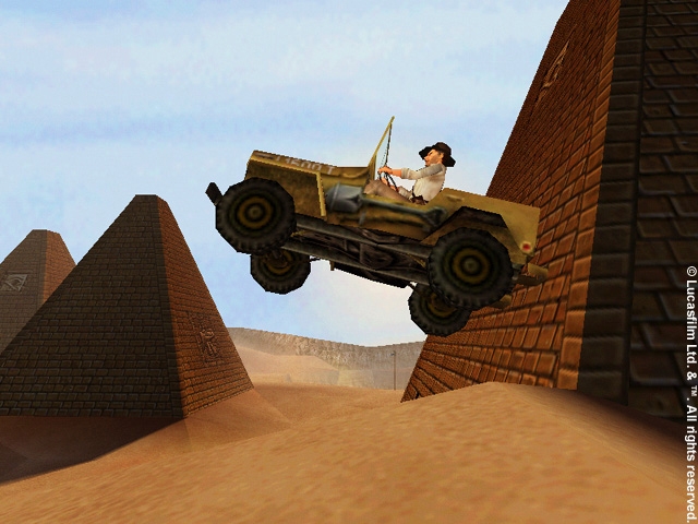 Скриншот из игры Indiana Jones and the Infernal Machine под номером 1