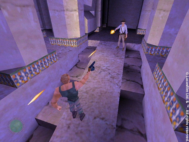 Скриншот из игры Indiana Jones and the Infernal Machine под номером 6