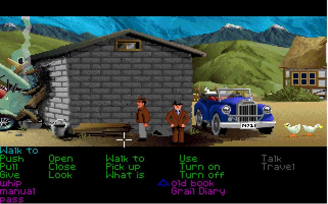 Скриншот из игры Indiana Jones and the Last Crusade: The Graphic Adventure под номером 1