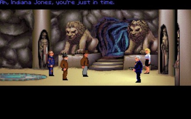 Скриншот из игры Indiana Jones and the Last Crusade: The Graphic Adventure под номером 36