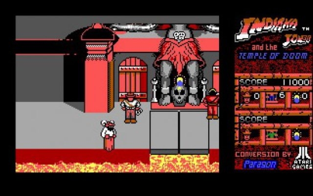 Скриншот из игры Indiana Jones and the Temple of Doom под номером 13